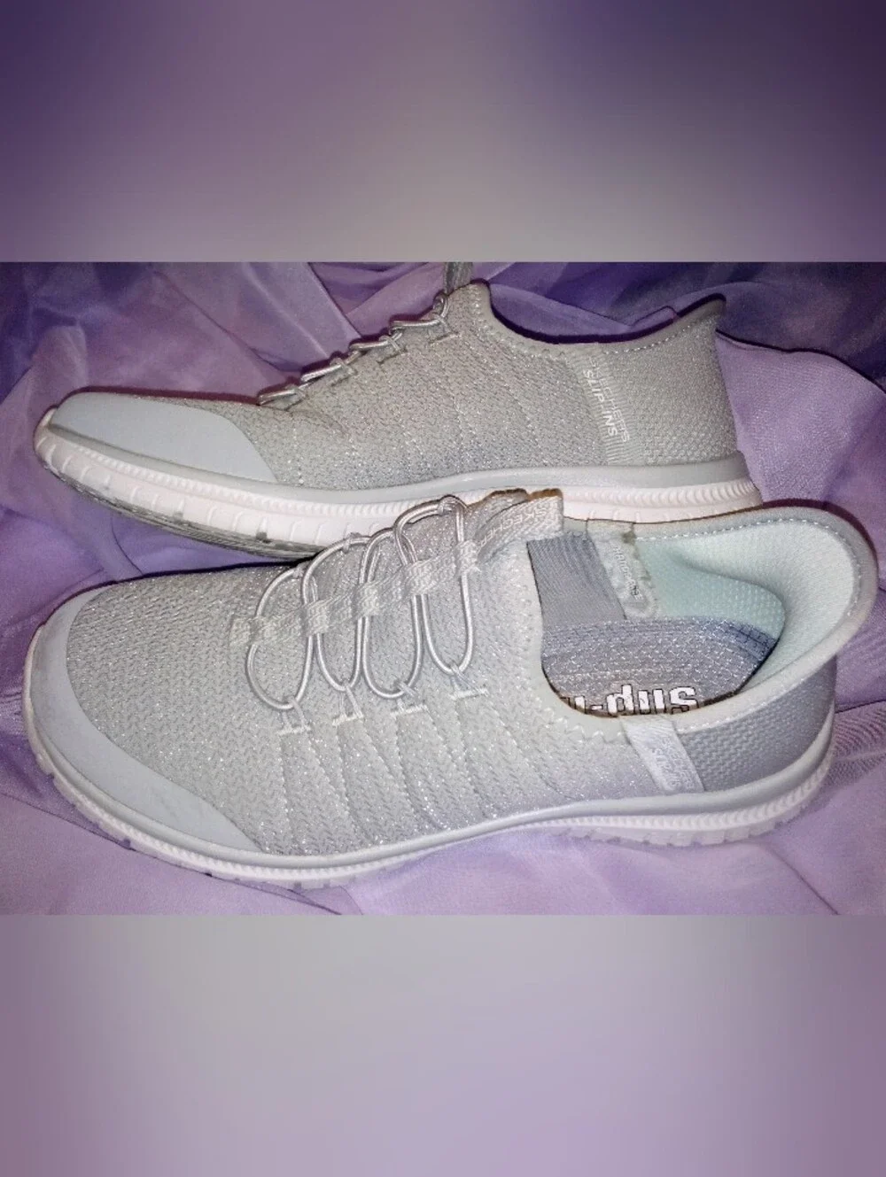 Sketchers Slip-Ins Sneakers Air Cooled Memory Foam Size 6
